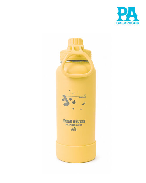 Termo De 32 Oz - 1l Marca Woda Color Amarillo