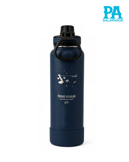 Termo De 40 Oz Marca Woda Color Azul Marino
