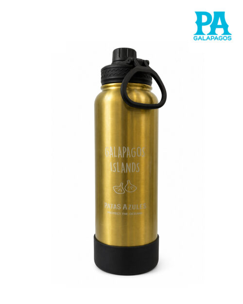 Termo De 40 Oz Marca Woda Color Dorado