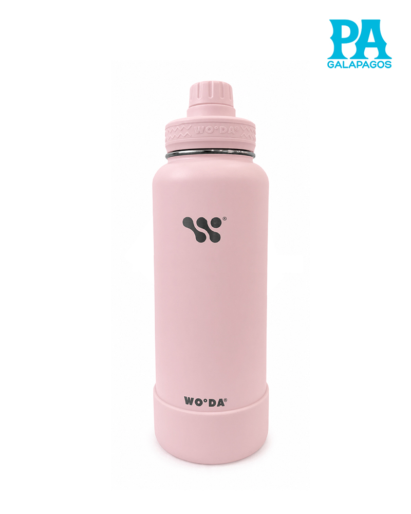 Termo De 40 Oz Marca Woda Color Palo De Rosa - Image 2