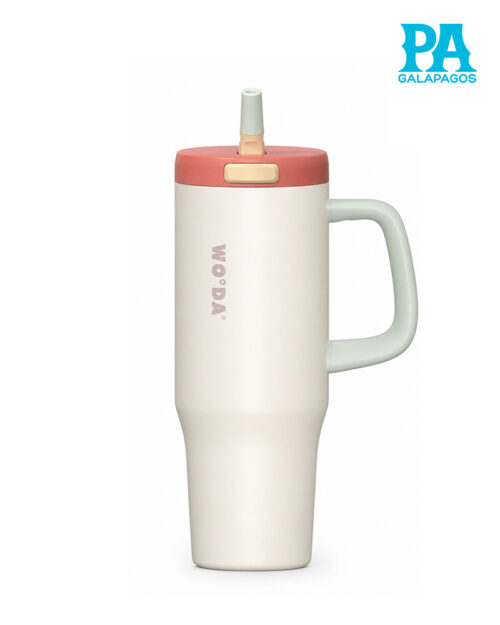 Termo Woda Tumbler 40 Oz Color Coral Cream