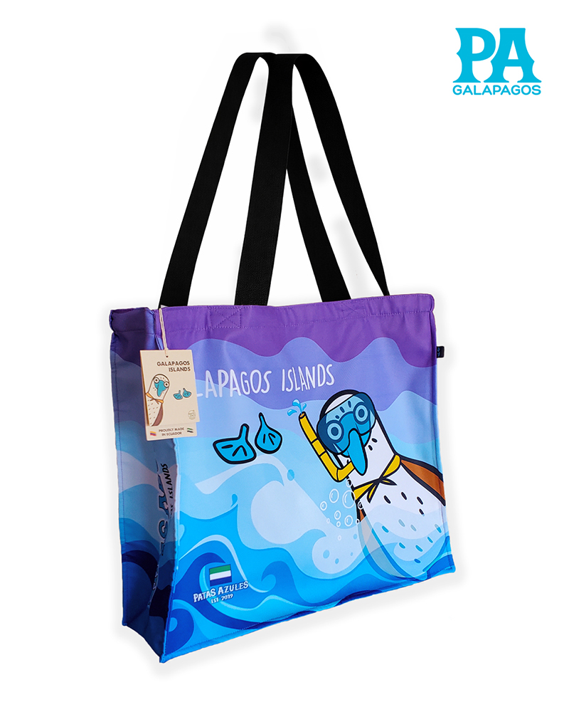 SHOPPING BAG PA PIQUERO SNORKEL EN MORADO - Image 2