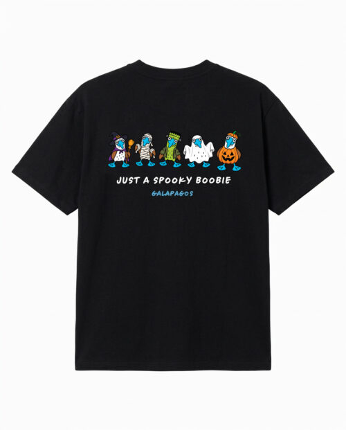 Camiseta Unisex Just A Spooky Boobie Halloween - Color Negro