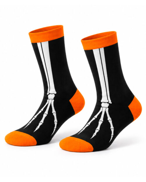 CANILLERA ADULTO HALLOWEEN PATAS PIQUERO ESQUELETO